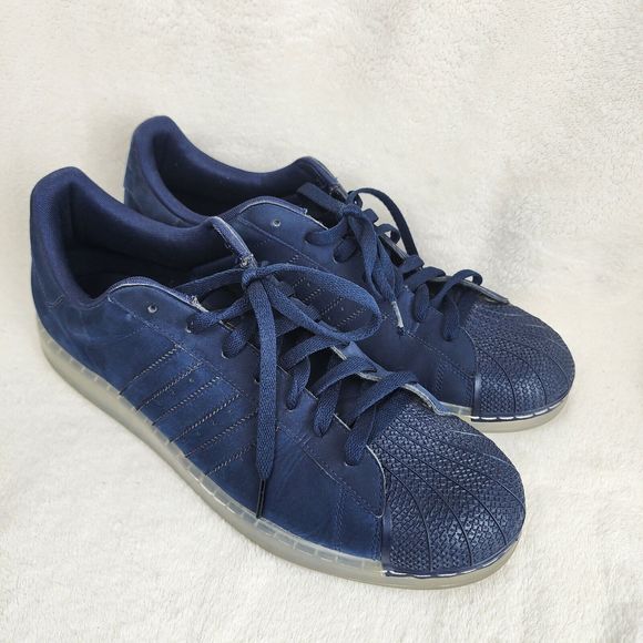 adidas Shoes Adidas Mens Superstar Suede Leather Rubber Cap Toe